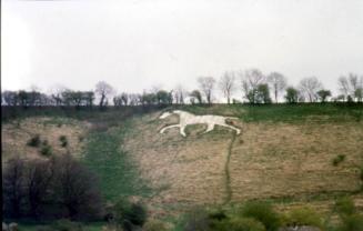 Broad Town Horse from the Village