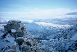 View from summit of Sgor Eilde Beag (Mamores)
