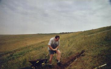 The Author Digging