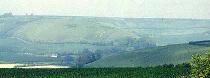 Cerne Abbas Giant from the Road