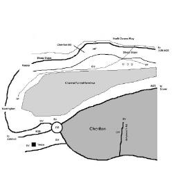 Location Map of the Folkestone Horse