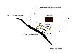 Location Map of the Wandelbury Figures