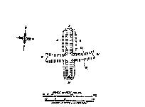 Drawing of the Ditchling Cross