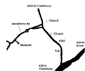 Hawkinge Map