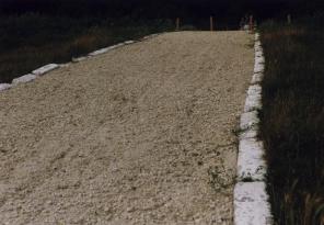 The concrete edging