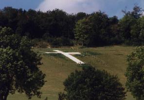 The cross from the village