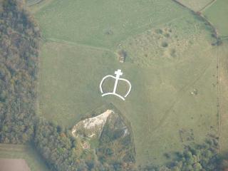 The Crown from a the air