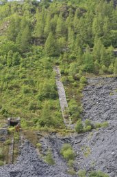 Incline near Aberllefenni