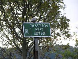 The west incline sign