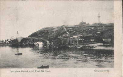 The funicular from afar